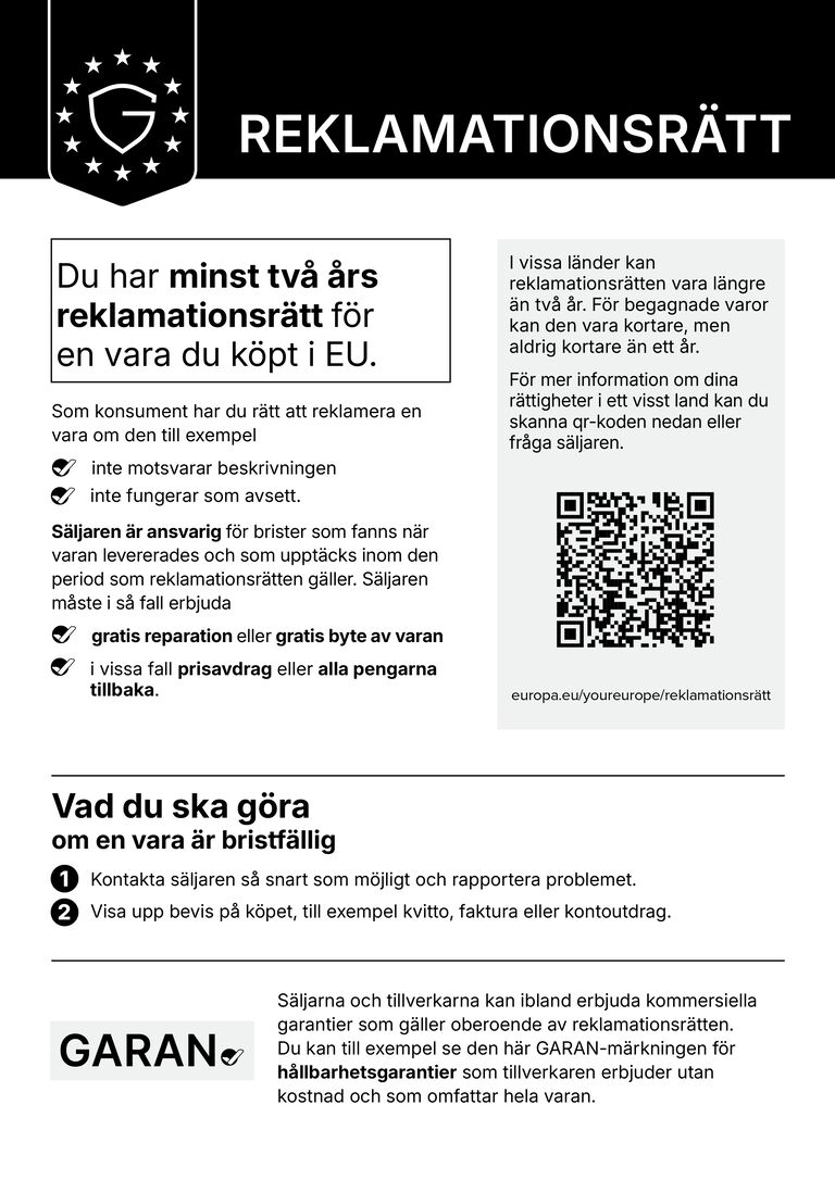 EU Legal Guarantee Notice