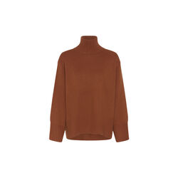GeaIW Kaxy Highneck, brandy brown melange, InWear