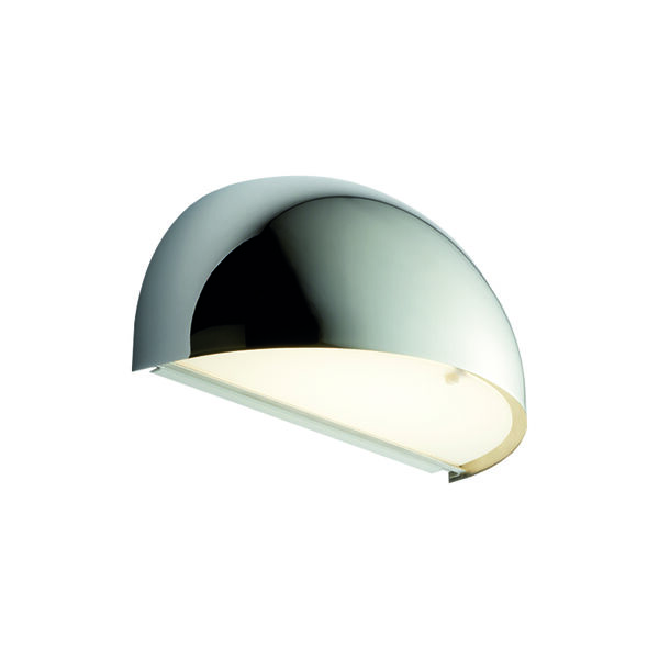 RØRHAT vägglampa, krom RØRHAT vägglampa, krom, LIGHT-POINT