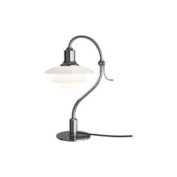PH 2/2 Question Mark Chrome bordslampa, Louis Poulsen