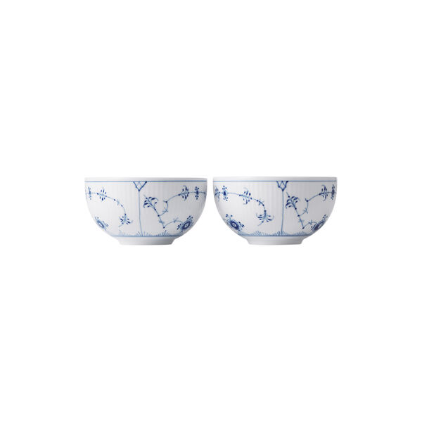 Blue Fluted Plain rissk&aring;l, 2-pack, Royal Copenhagen