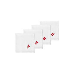 Tillykke tygservett, white, Södahl