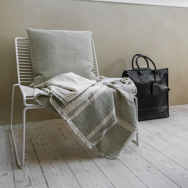 Lyme Grass pl&auml;d, green, ELVANG