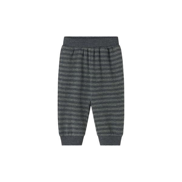 Paki B Sweatpants, forest stripe mel., MarMar Copenhagen