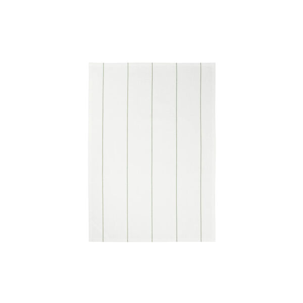 TAULO Striped Tea towel set of 2, white/desert sage, Blomus