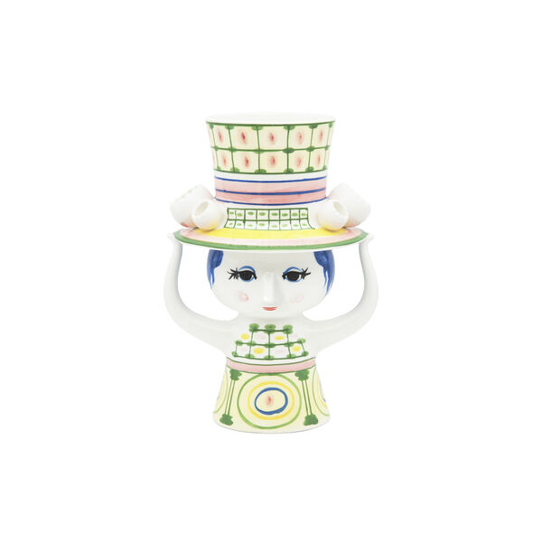 Lady with Hat vas, grön Lady with Hat vas, grön, Bjørn Wiinblad