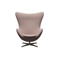 Ägget™ 3316 Loungestol, Christianshavn 1130 light red uni/brown bronze, Fritz Hansen