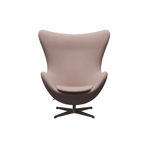 Ägget™ 3316 Loungestol, Christianshavn 1130 light red uni/brown bronze, Fritz Hansen