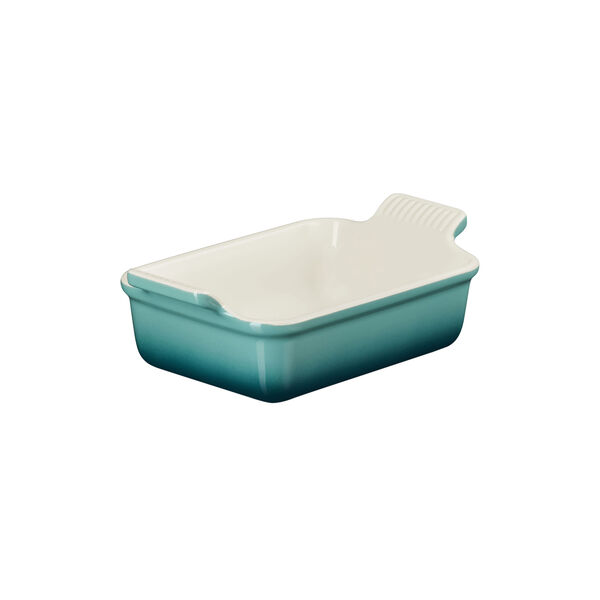 Heritage rektangul&auml;rt fat 19 cm, bleu riviera, Le Creuset