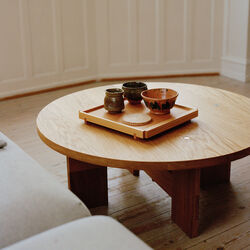 Mio Coffee Table, oiled oak, Thorup Copenhagen