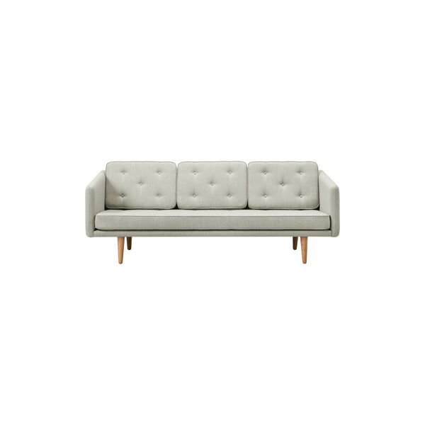 FF2003 No. 1 Sofa 3P 206 cm, mood 1101/oak light oil, Fredericia Furniture