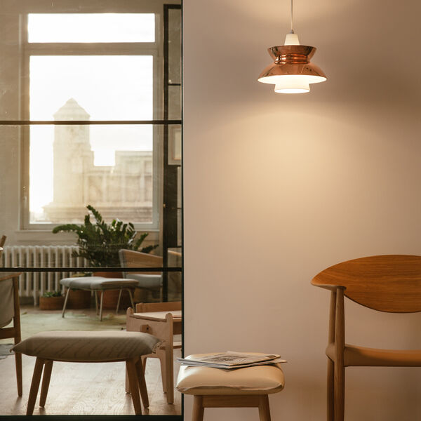 Doo-Wop pendel, koppar, Louis Poulsen