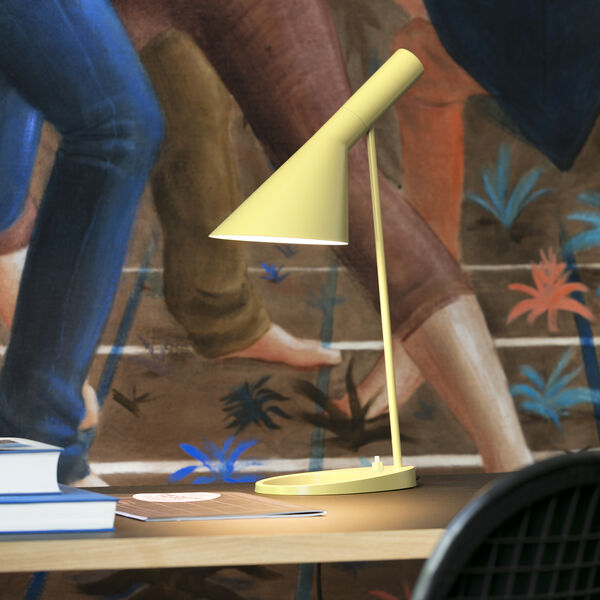 AJ Mini bordslampa, soft lemon, Louis Poulsen