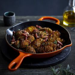Signature gjutj&auml;rn stekpanna &Oslash; 23 cm, volcanic, Le Creuset