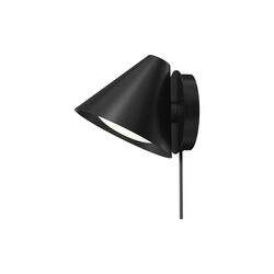 Keglen vägglampa, svart Keglen vägglampa, svart, Louis Poulsen