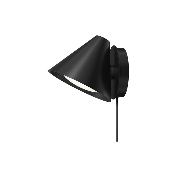 Keglen vägglampa, svart Keglen vägglampa, svart, Louis Poulsen