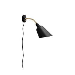 Bellevue AJ9 Wall Lamp, black/brass, &Tradition