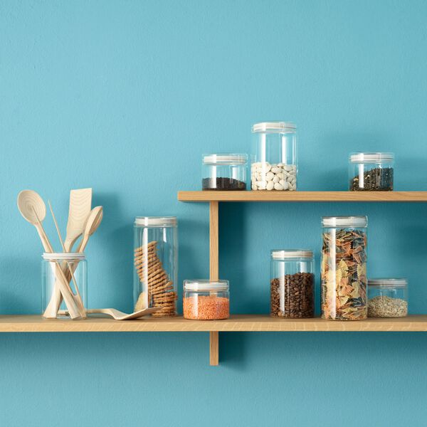 STORE-IT f&ouml;rvaringsburk 1.5 l. light grey, RIG-TIG