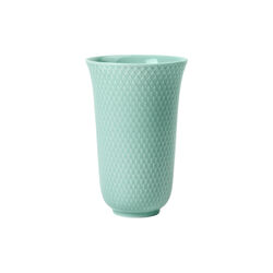 Rhombe Color vas, aqua, Lyngby Porcelæn