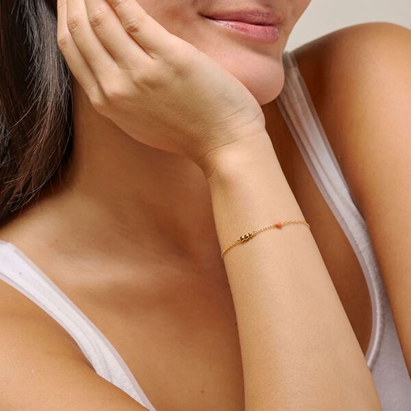 Nara Armband, light coral, ENAMEL Copenhagen