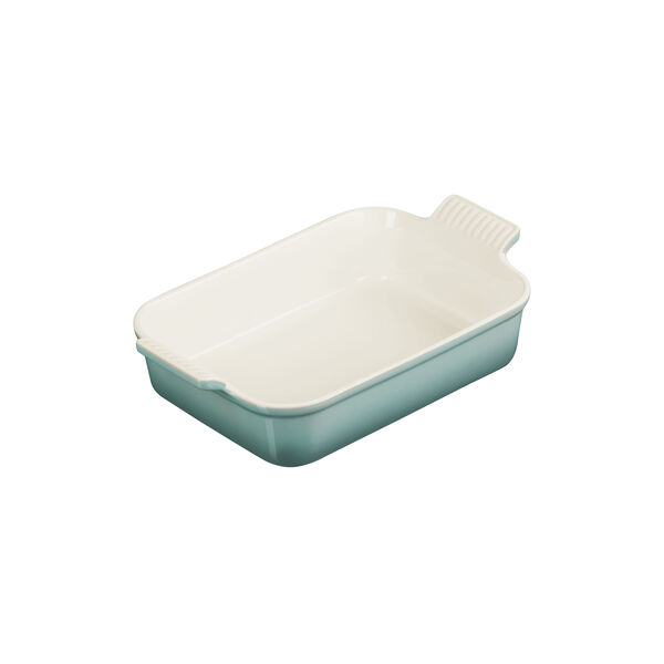 Heritage rektangul&auml;r fat 26 cm, sea salt, Le Creuset