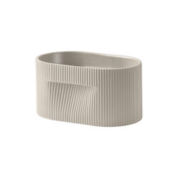 Ridge Planter, beige, Muuto