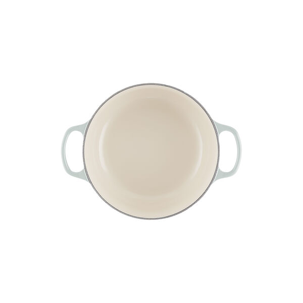 Signature gjutj&auml;rn rund gryta &Oslash; 20 cm, sea salt, Le Creuset