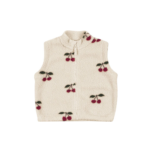 Jody Teddy Vest, ma grande cerise Jody Teddy Vest, ma grande cerise, Konges Sløjd