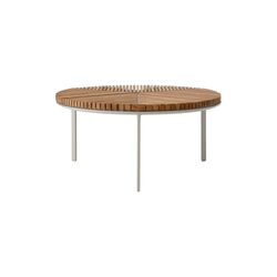 VIPP716 Open-Air Coffee Table, teak/light grey, Vipp