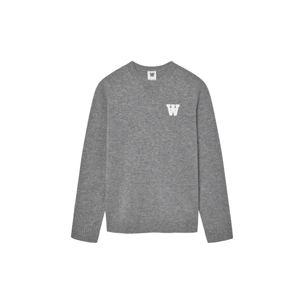 WWTay Pullover, light melange grey WWTay Pullover, light melange grey, Wood Wood