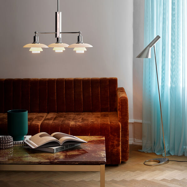 PH 2/1 takkrona, krom, Louis Poulsen