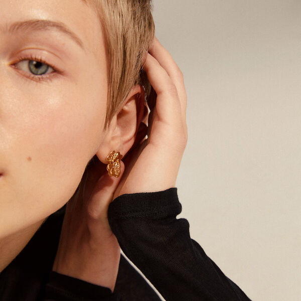 HORIZON Studs, guldpl&auml;terat, Pilgrim