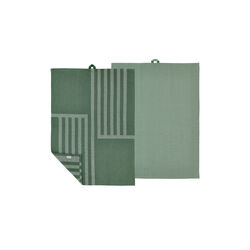 Reflection k&ouml;kshandduk, pine green, S&ouml;dahl