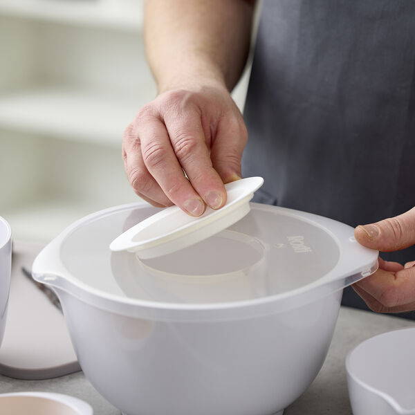 NEW Margrethe-sk&aring;l, vit, Rosti