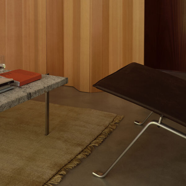 PK22&trade; Lounge Chair, Haze dark brown, Fritz Hansen