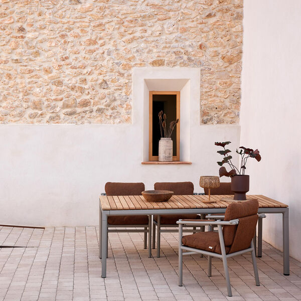 Cushion Set for Sticks Chair, umber brown, Cane-line