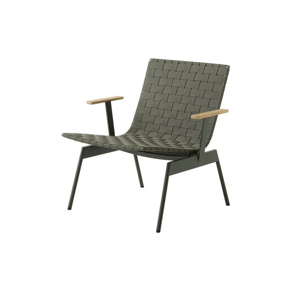 Ville AV45 Outdoor Lounge Chair, bronze green Ville AV45 Outdoor Lounge Chair, bronze green, &Tradition