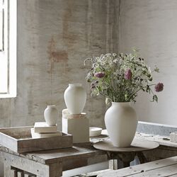 Knabstrup Vas | H 27 | White, Knabstrup Keramik