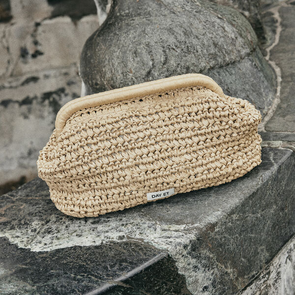 Day Crochet Clutch, coriander beige, DAY ET