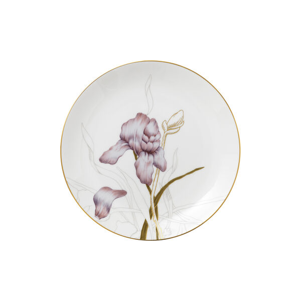 Flora tallrik, iris, Royal Copenhagen