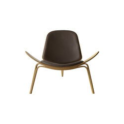 CH07 Shell Chair, Havanna/oiled oak, Carl Hansen & S&oslash;n