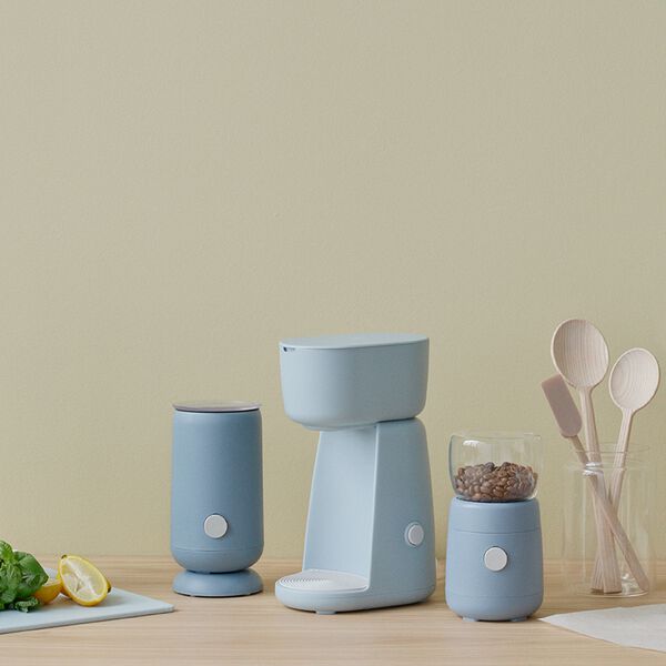 FOODIE single cup kaffebryggare, light blue FOODIE single cup kaffebryggare, light blue, RIG-TIG