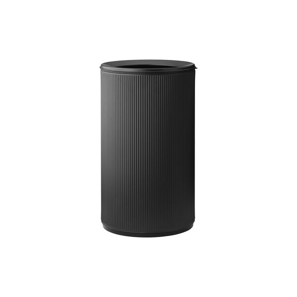 VIPP19 Open Top Bin, black/black, Vipp