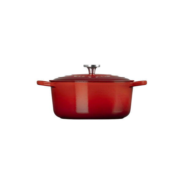 Signature gjutj&auml;rn rund gryta | 26 cm | Cerise, Le Creuset
