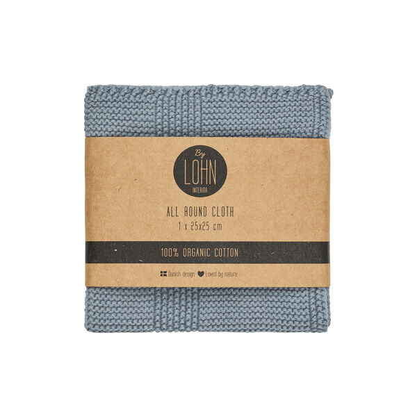 Stickad Disktrasa, griffin grey, By LOHN