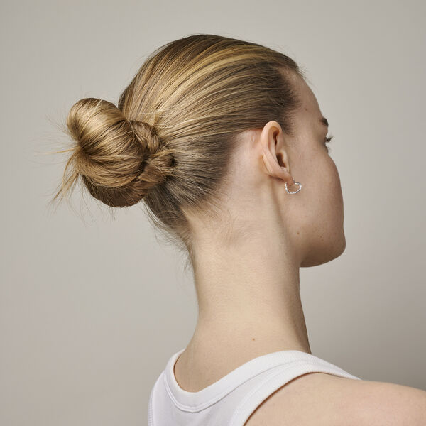 Organic Heart Small Hoops, ENAMEL Copenhagen