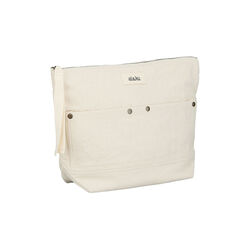 Pouch Pocket Canvas, pure ecru, Aiayu