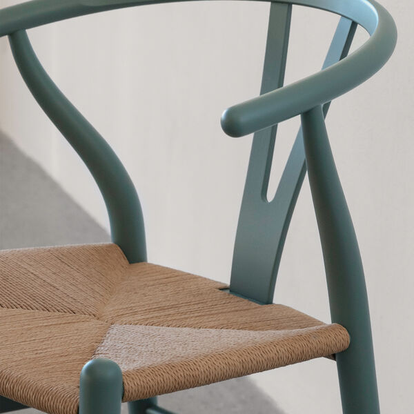 CH24 Y-stolen matbordsstol, soft pewter, Carl Hansen & S&oslash;n