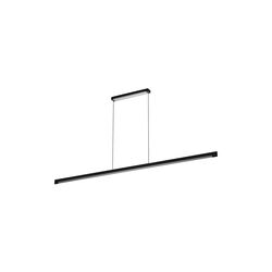 INLAY S1900 LINEAR pendel, matt black/satin silver, LIGHT-POINT