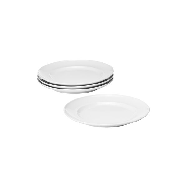 KOPPEL lunchtallrik 22 cm 4 delar, vit, Georg Jensen
